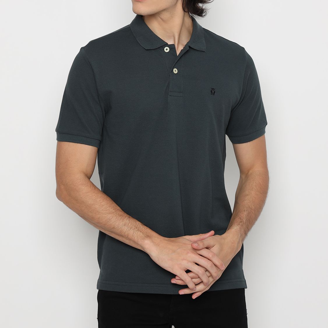 MATSUDA Kaos Polo Shirt Pria Kerah Kushima