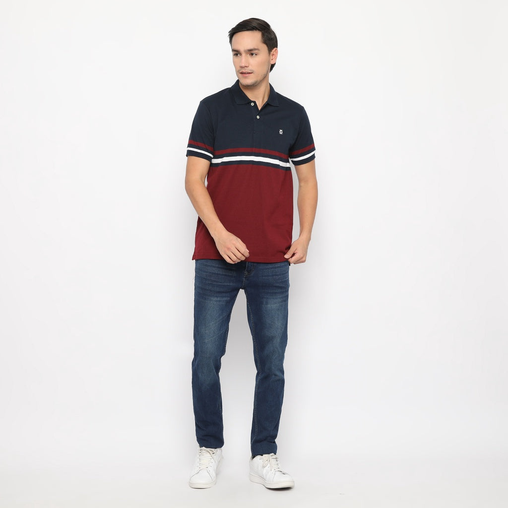 MATSUDA Kaos Polo Shirt Pria Kerah Funabashi