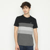 MATSUDA T Shirt Pria Kaos Stripe Asaka