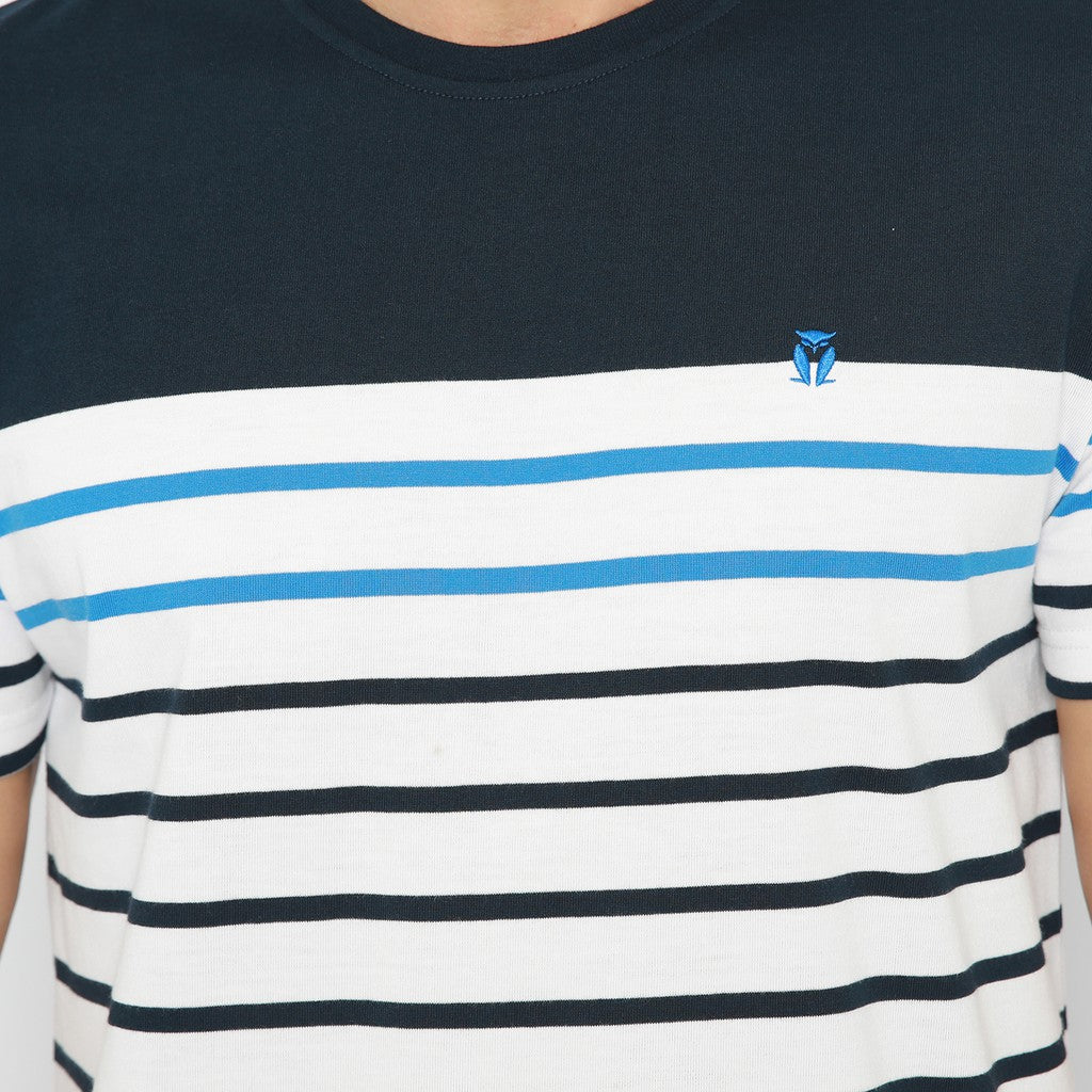 MATSUDA T Shirt Pria Kaos Stripe Hamada