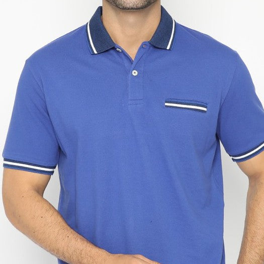 MATSUDA Kaos Polo Shirt Pria Kerah Chitose