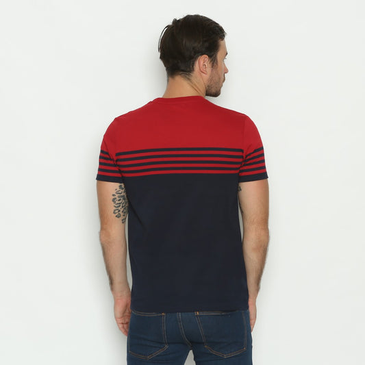 MATSUDA Kaos Pria Tshirt Kansai Navy Red