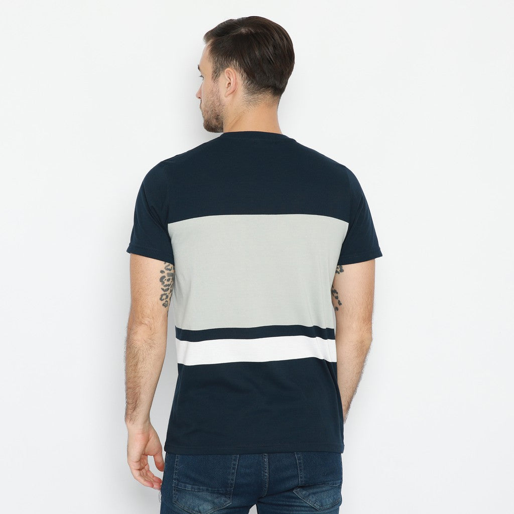 MATSUDA  T Shirt Pria Kaos Stripe Ichikawa