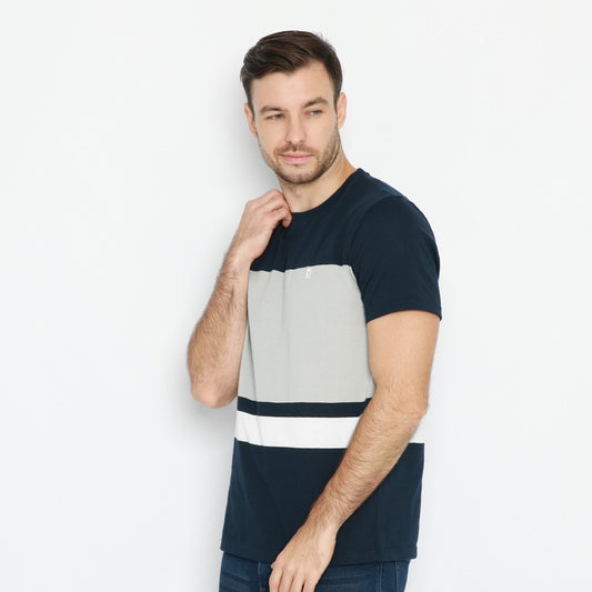 MATSUDA  T Shirt Pria Kaos Stripe Ichikawa