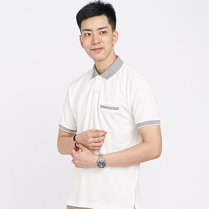 MATSUDA Kaos Polo Shirt Pria Kerah Chitose