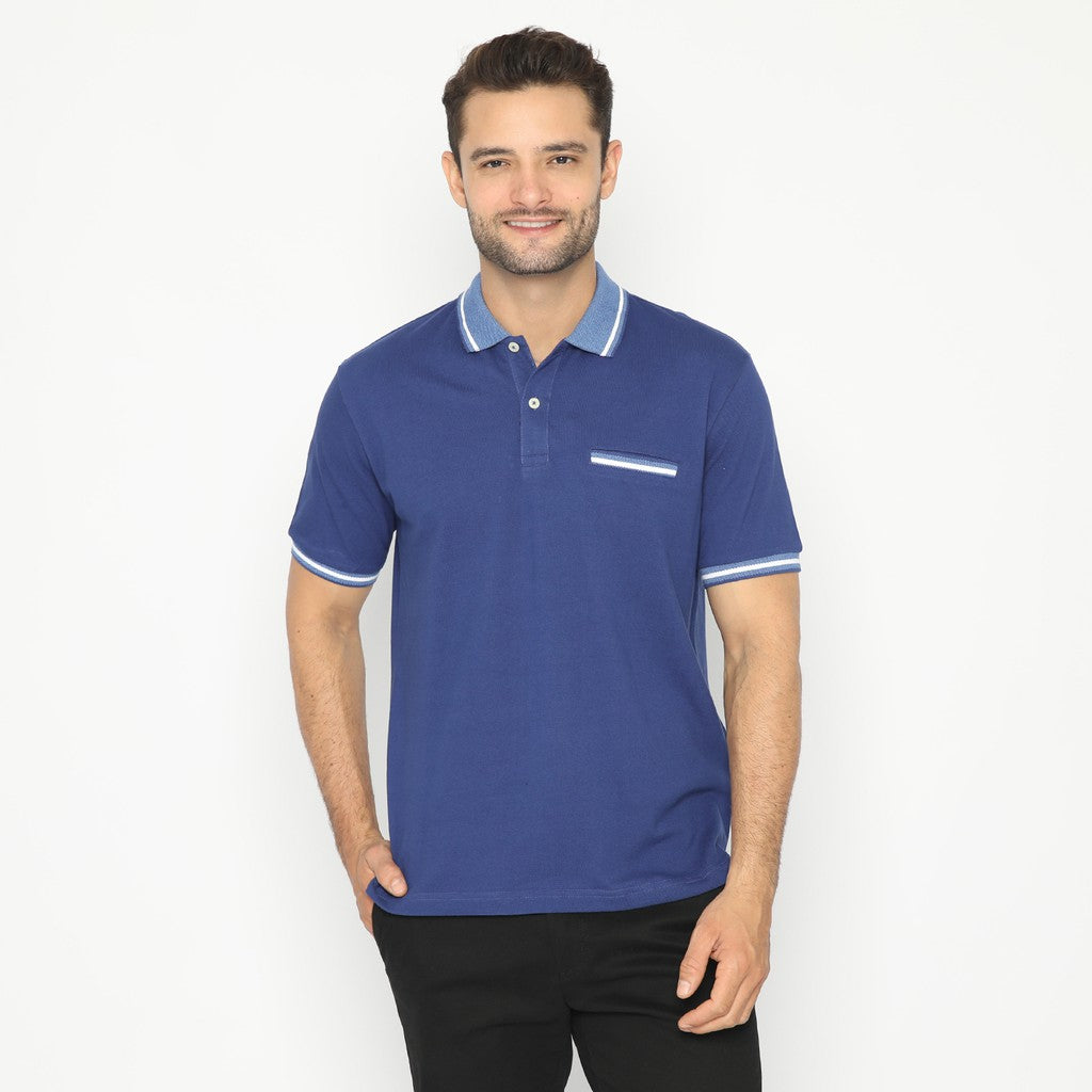 MATSUDA Kaos Polo Shirt Pria Kerah Chitose 2