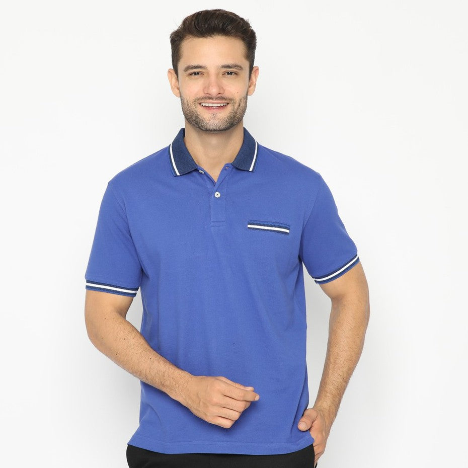 MATSUDA Kaos Polo Shirt Pria Kerah Chitose