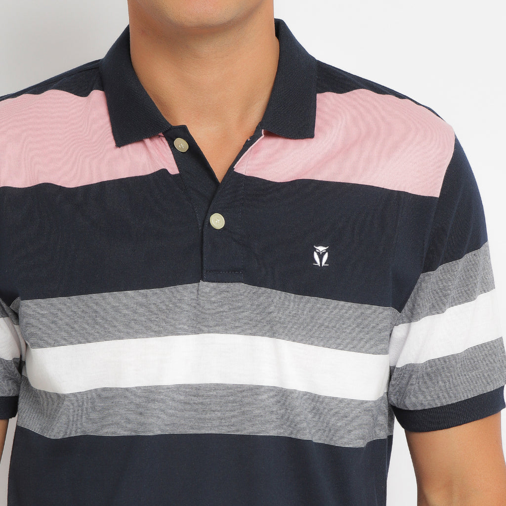 MATSUDA Kaos Polo Shirt Pria Kerah Kameoka