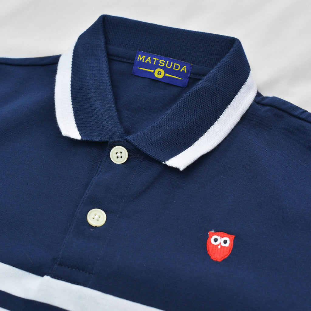 Matsuda baju kaos polo anak laki laki katun umur 2-12 Han