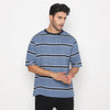 MATSUDA Kaos Oversize Stripe Monbetsu