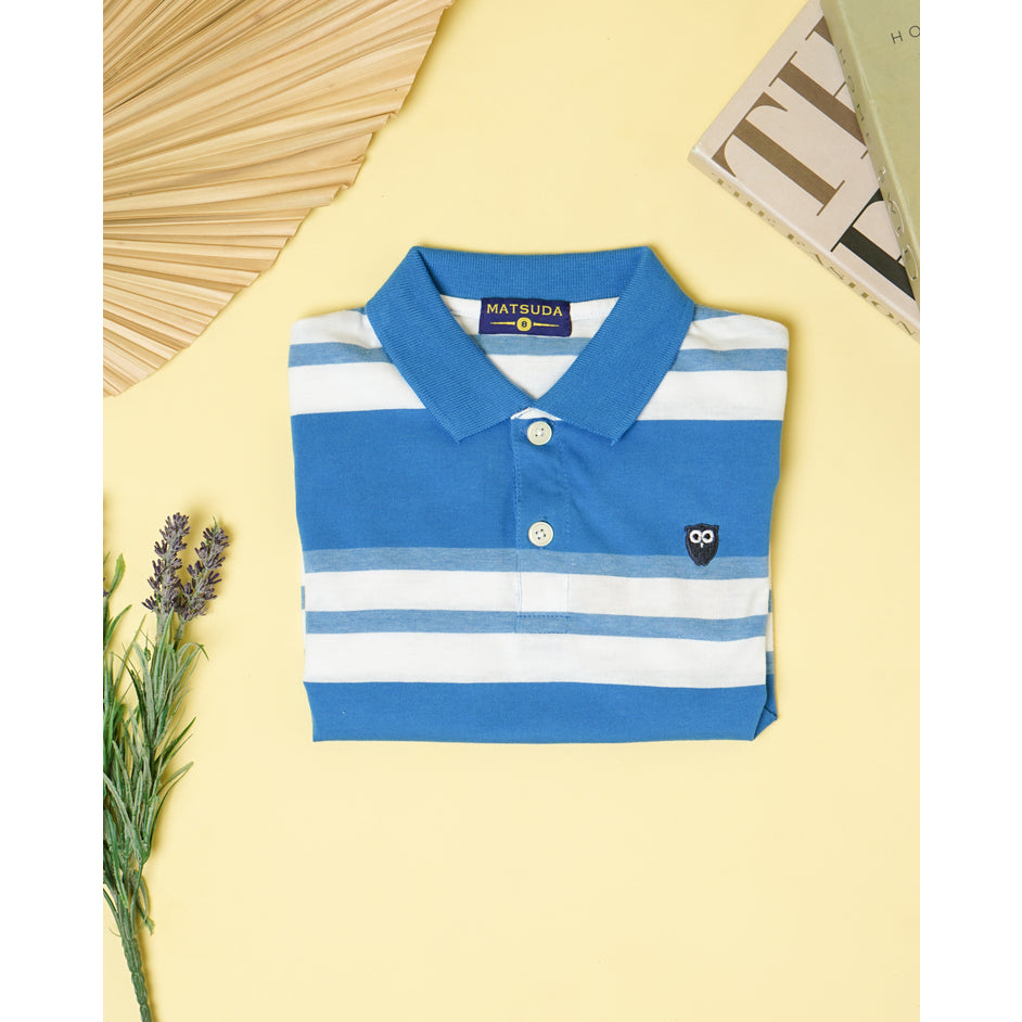 Matsuda baju kaos polo anak laki laki katun umur 2-12 Andre