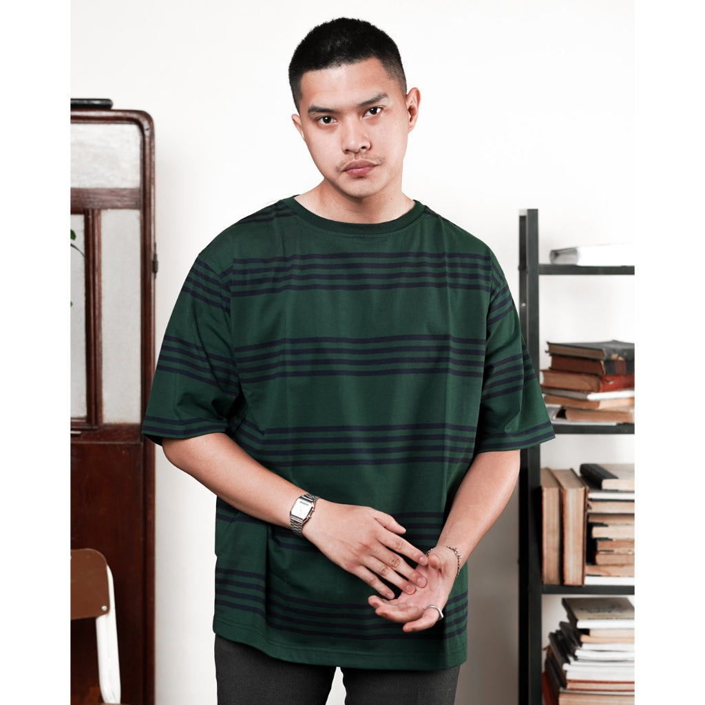 MATSUDA Kaos Oversize Stripe T shirt Nankoku