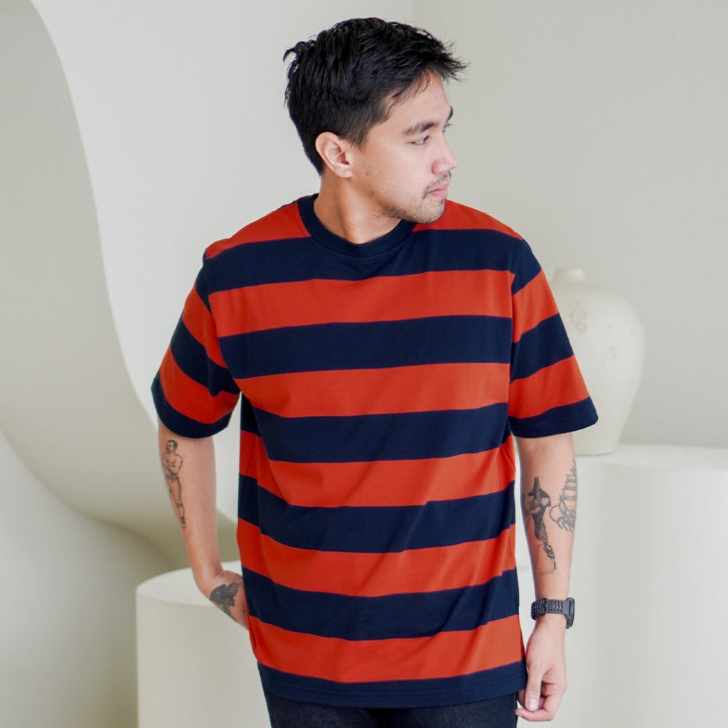 MATSUDA Kaos Oversize Stripe Maebashi