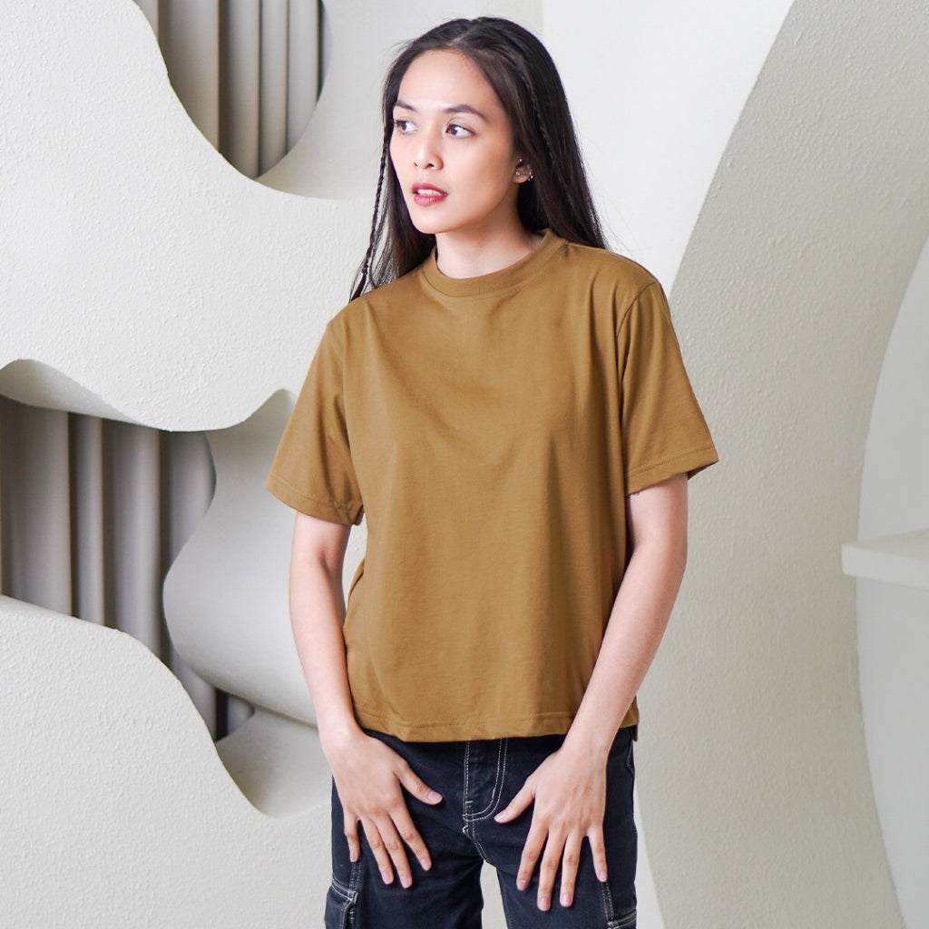 Matsuda Kaos Polos Wanita Cotton T Shirt Elodie