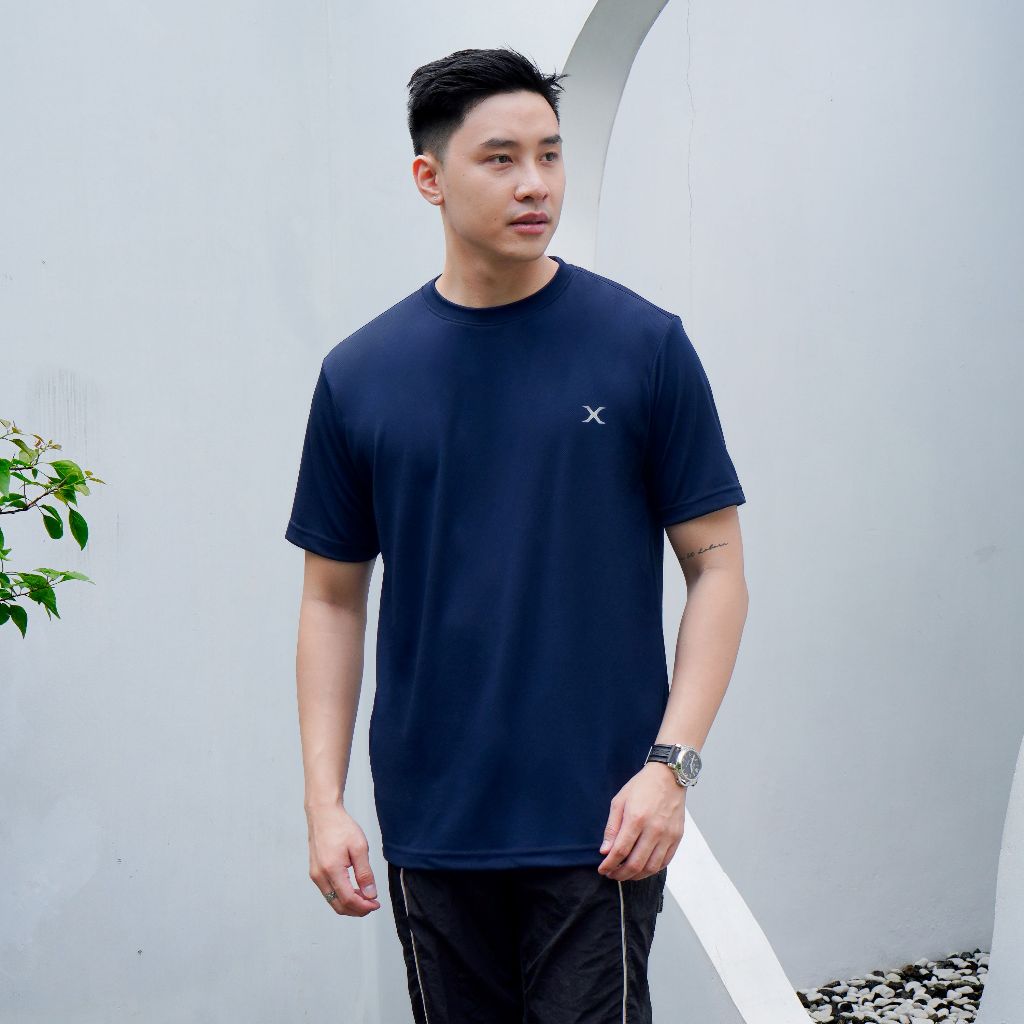 Matsuda Baju Kaos Olahraga Lari running gym Sportswear Dryfit pria Otaru