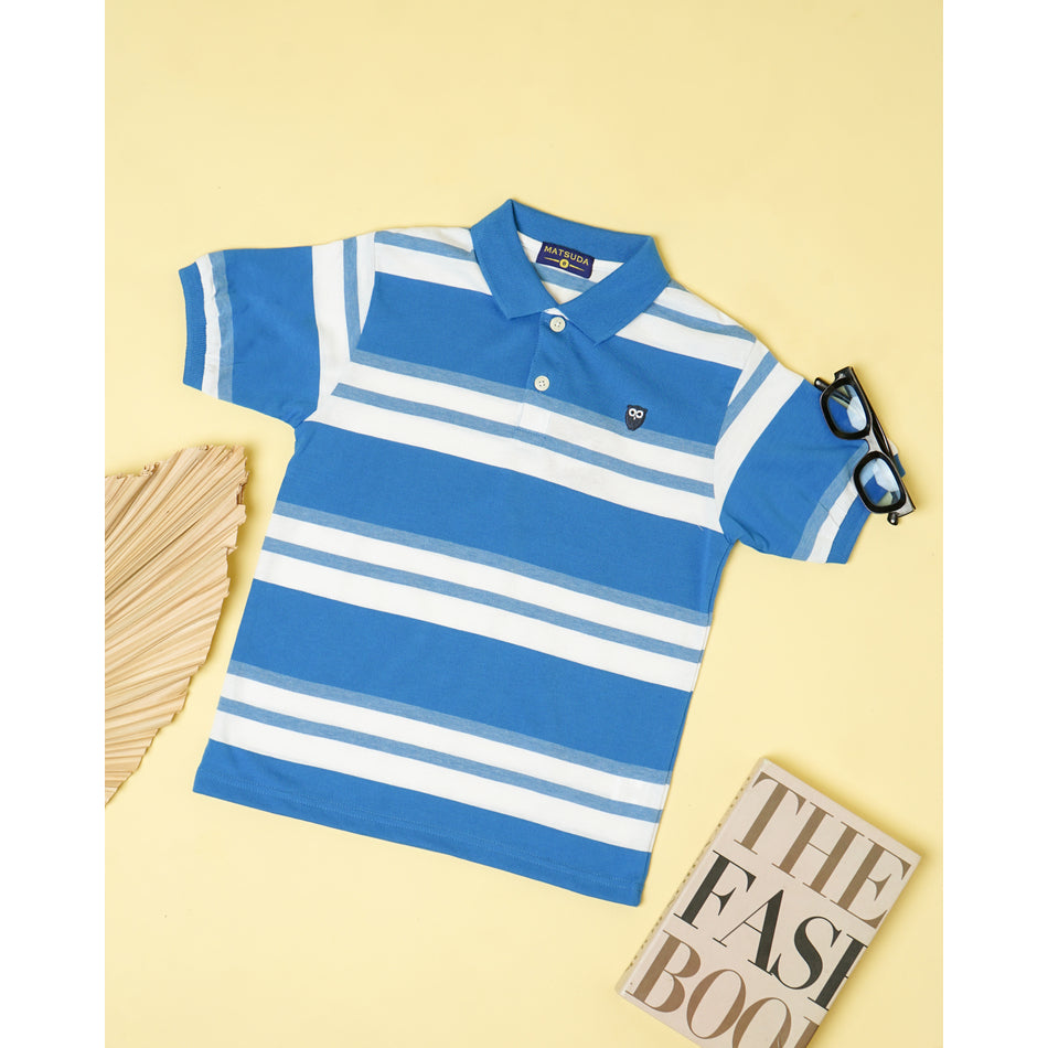 Matsuda baju kaos polo anak laki laki katun umur 2-12 Andre