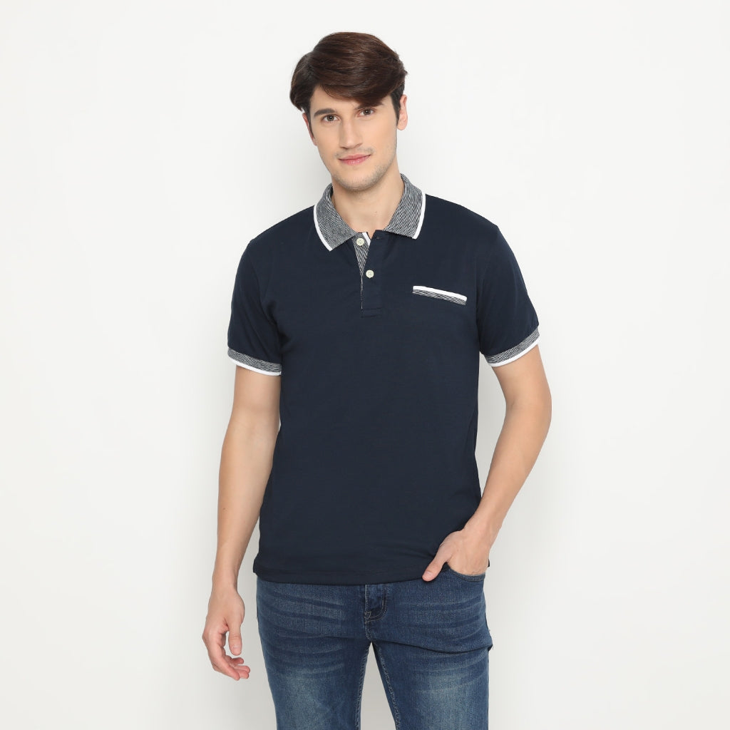 MATSUDA Kaos Polo Pria Katun Baju Cowok Kerah Numazu