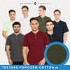 MATSUDA Henley T shirt Texture Popcorn Goto