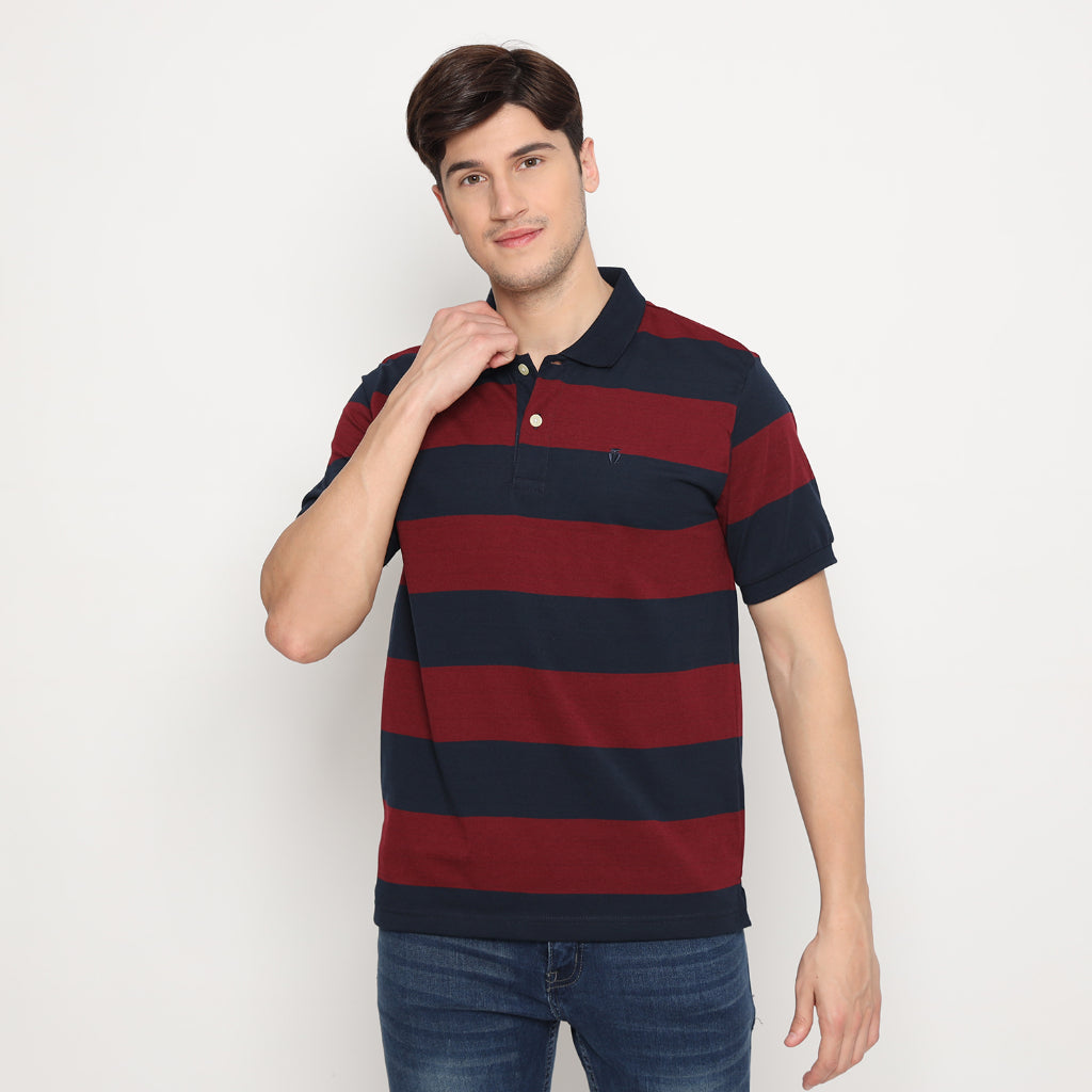 MATSUDA Kaos Polo Shirt Pria Kerah Echizen