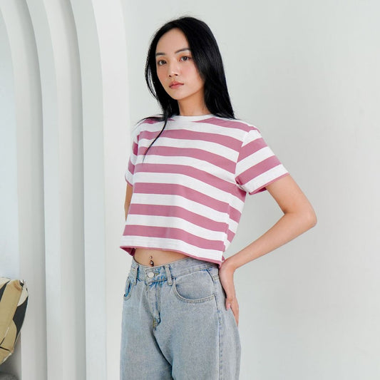 Matsuda Kaos Crop top katun Orion