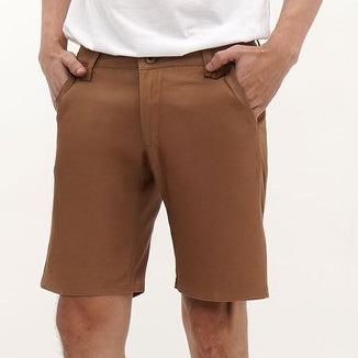 MATSUDA Celana Pendek Pria Chino Maru Mocca