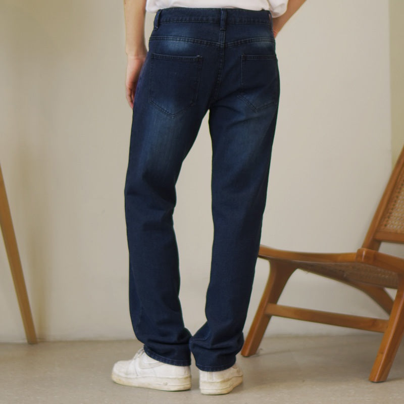 Matsuda Celana Panjang Pria jeans Denim Reguler fit Ogawa Navy