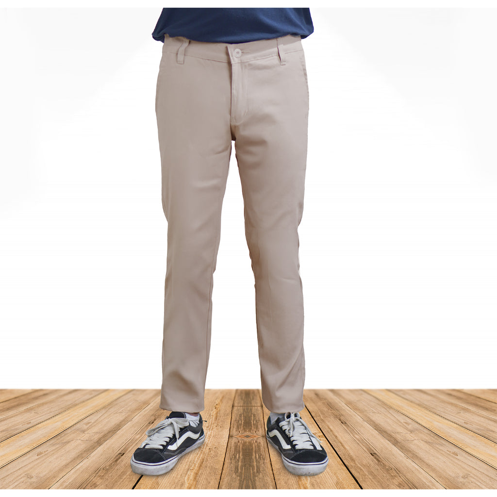 Matsuda Celana Panjang Chino Pria Saka Dark Grey