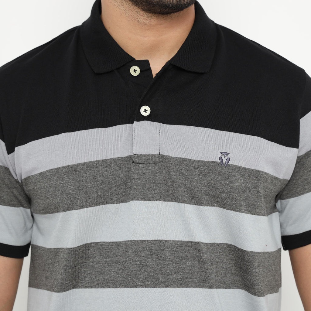 MATSUDA Kaos Polo Shirt Pria Kerah Mitoyo