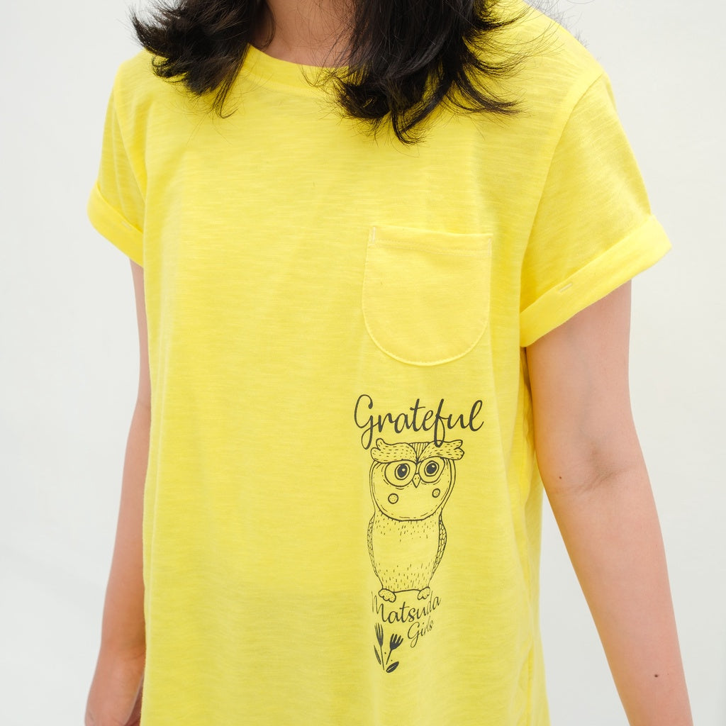 Matsuda baju kaos anak perempuan katun umur 4-16 Betty