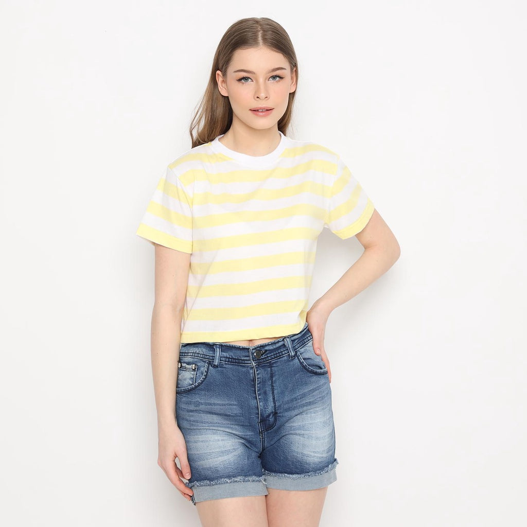 Matsuda Kaos Crop top katun Orion