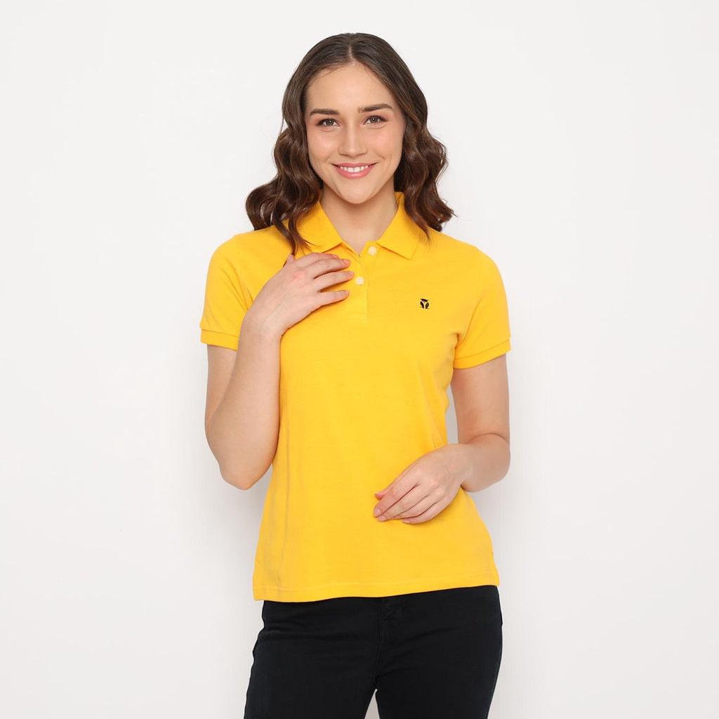 MATSUDA Kaos Polo Shirt Wanita Kerah Eve