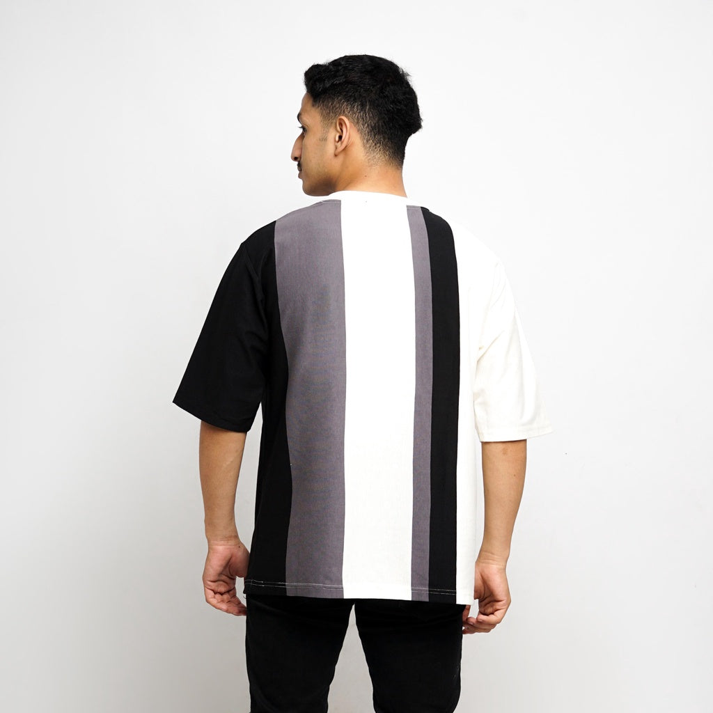 MATSUDA Kaos Oversize 20s Stripe Heavyweight Mutsu