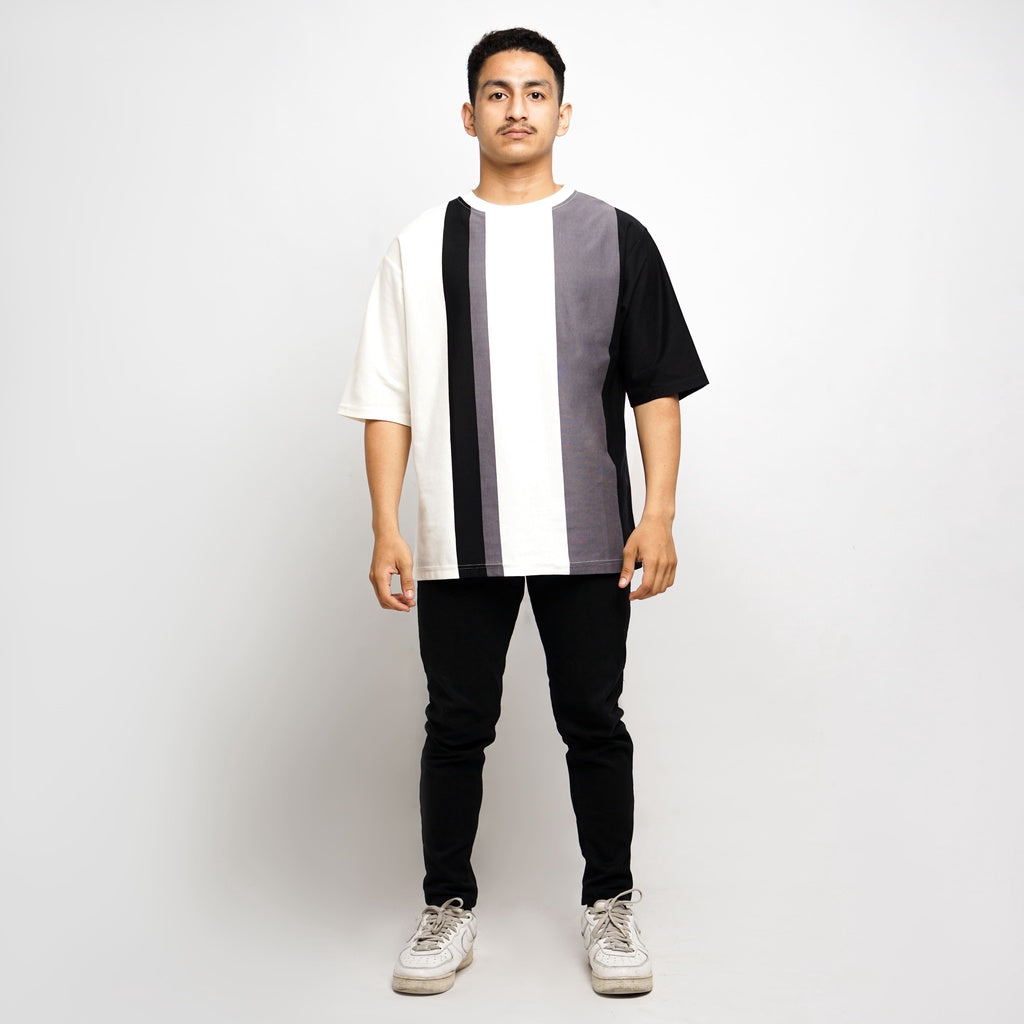 MATSUDA Kaos Oversize 20s Stripe Heavyweight Mutsu