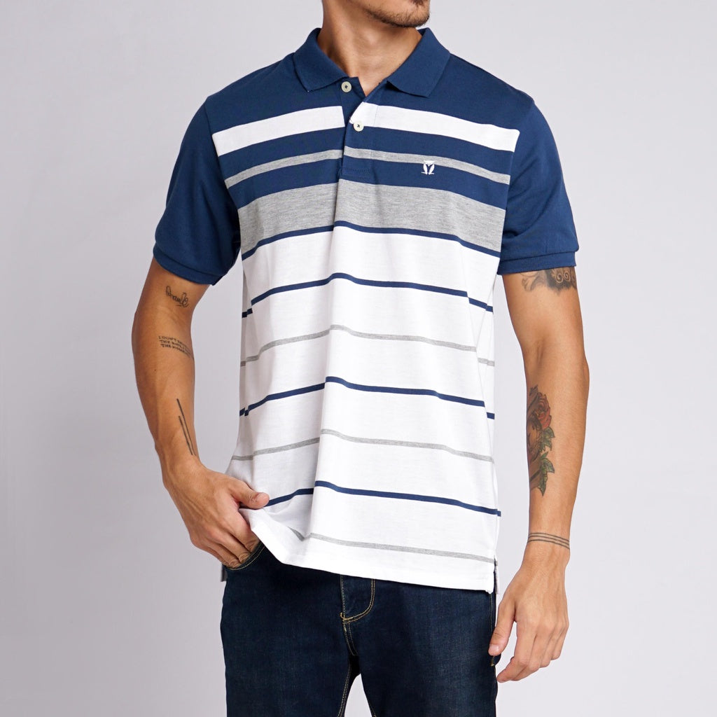 MATSUDA Kaos Polo Shirt Pria Kerah Kakogawa