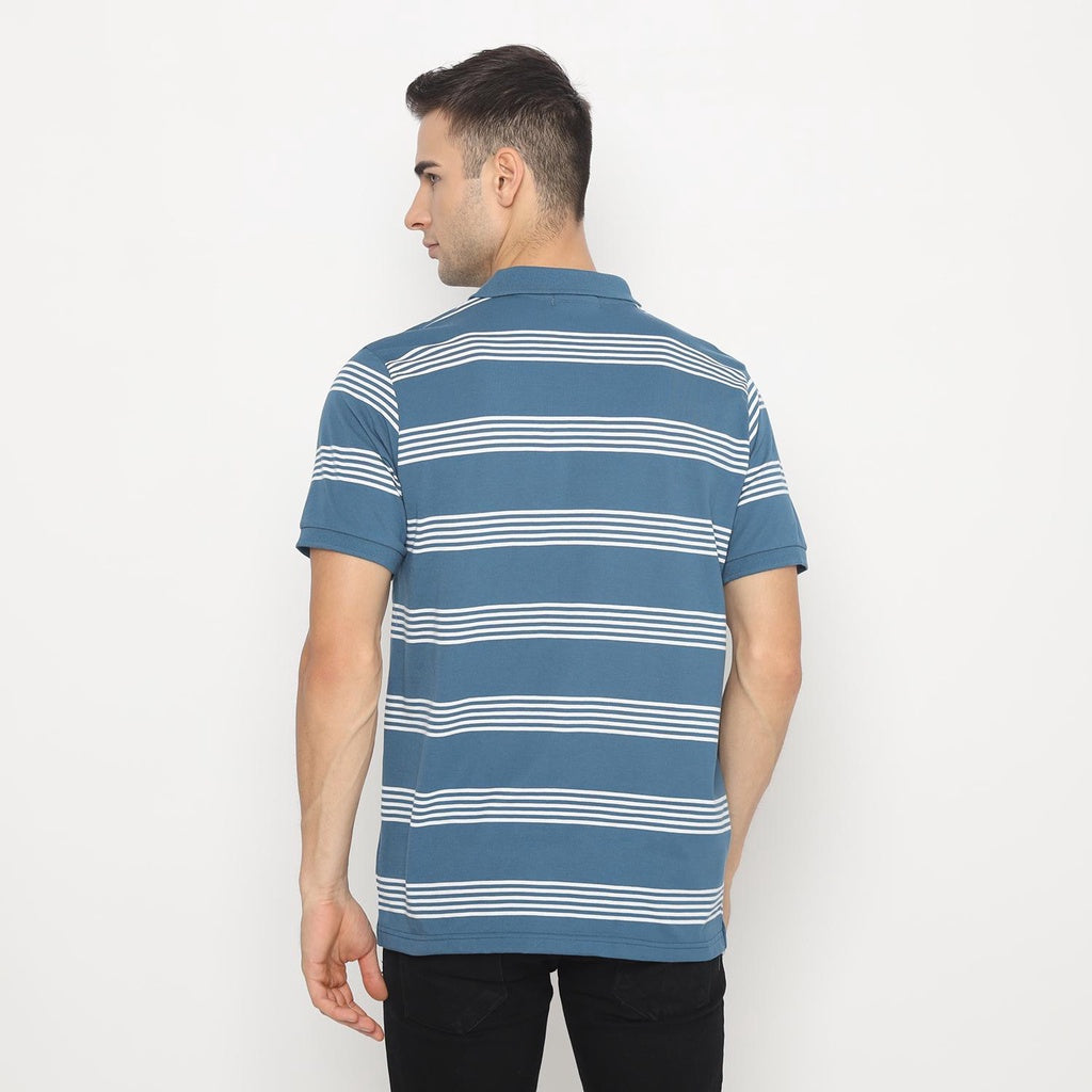 MATSUDA Kaos Polo Shirt Katun Pria Kerah Kakuda
