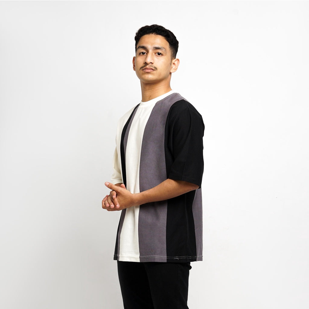 MATSUDA Kaos Oversize 20s Stripe Heavyweight Mutsu