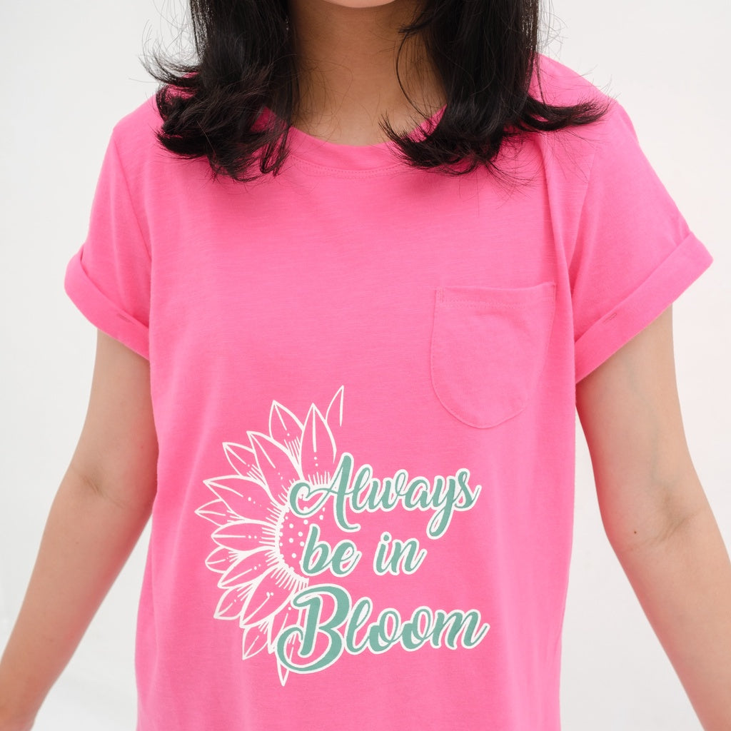 Matsuda baju kaos anak perempuan katun umur 4-16 Maggie