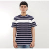 Matsuda T Shirt Pria Kaos Stripe Odate Navy