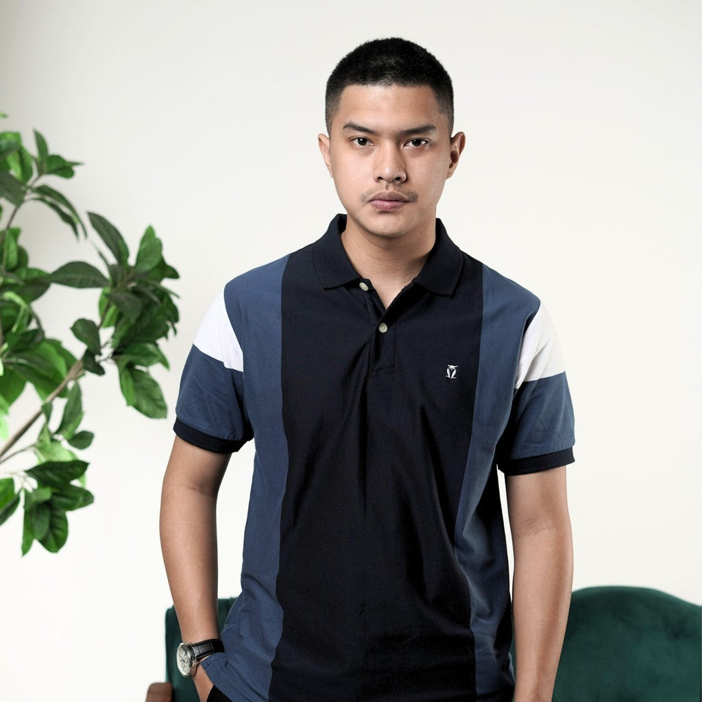 MATSUDA Kaos Polo Shirt Pria Kerah Kamogawa