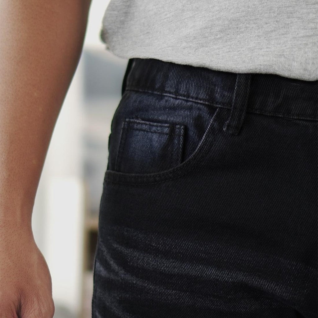 Matsuda Celana Panjang Pria jeans Denim Reguler fit Ogawa Black