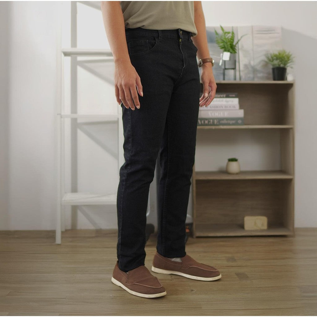 Matsuda Celana Panjang Pria jeans Denim Slimfit Taka Black