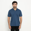 Matsuda Kaos Polo Shirt Pria Kerah Kushima Biru Blue Teal