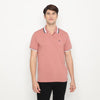 MATSUDA Kaos Polo Shirt Pria Kerah Aioi Salem Beige