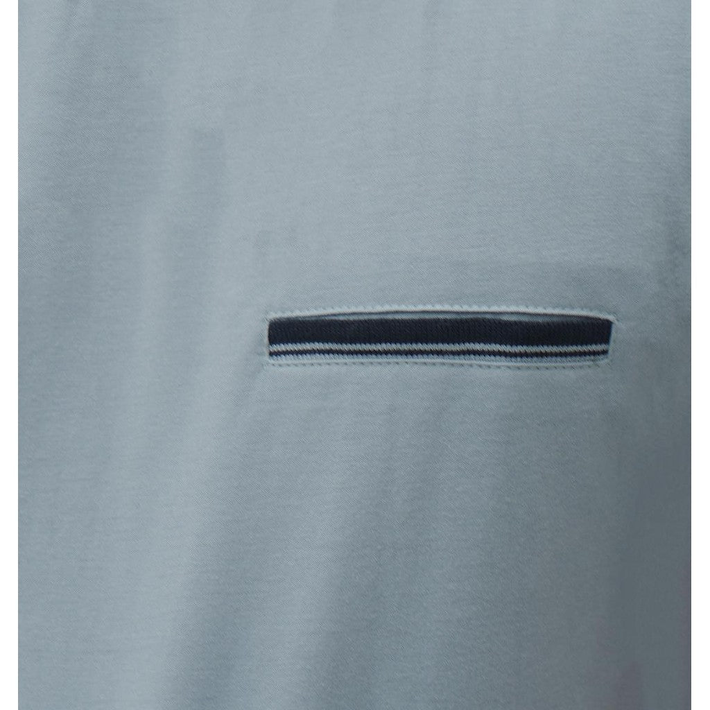 MATSUDA Kaos Pria T Shirt Edogawa Biru Light Blue