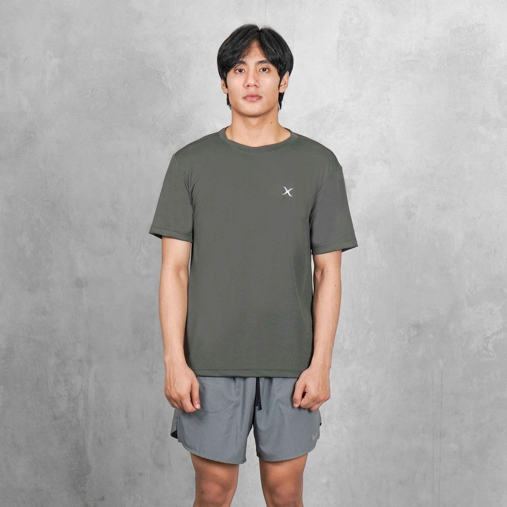 Matsuda Baju Kaos Olahraga Lari running gym Sportswear Dryfit pria Otaru