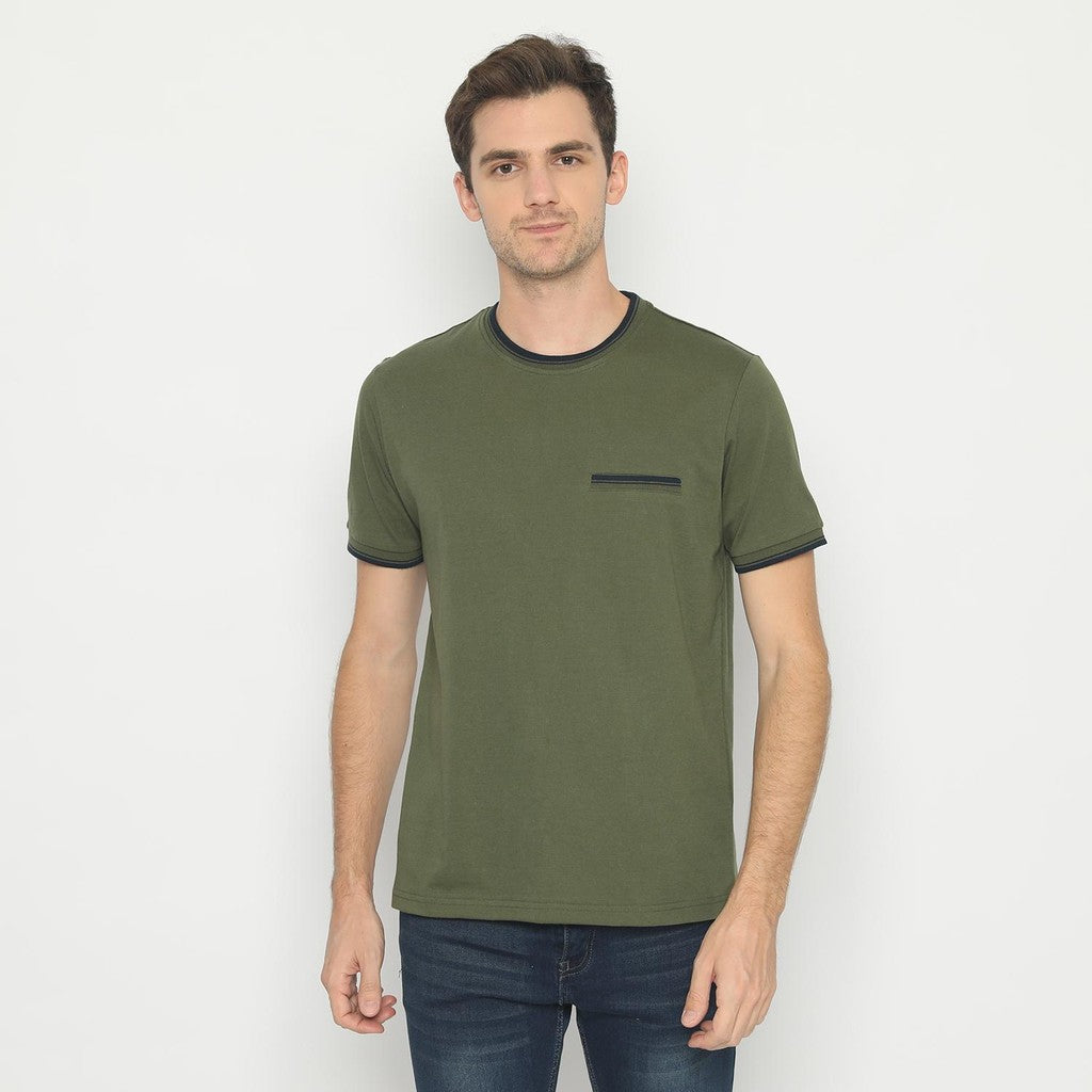 MATSUDA Kaos Pria T Shirt Edogawa Hitam Black