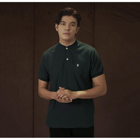 MATSUDA Kaos Pria Kerah Shanghai Yame DK Slate