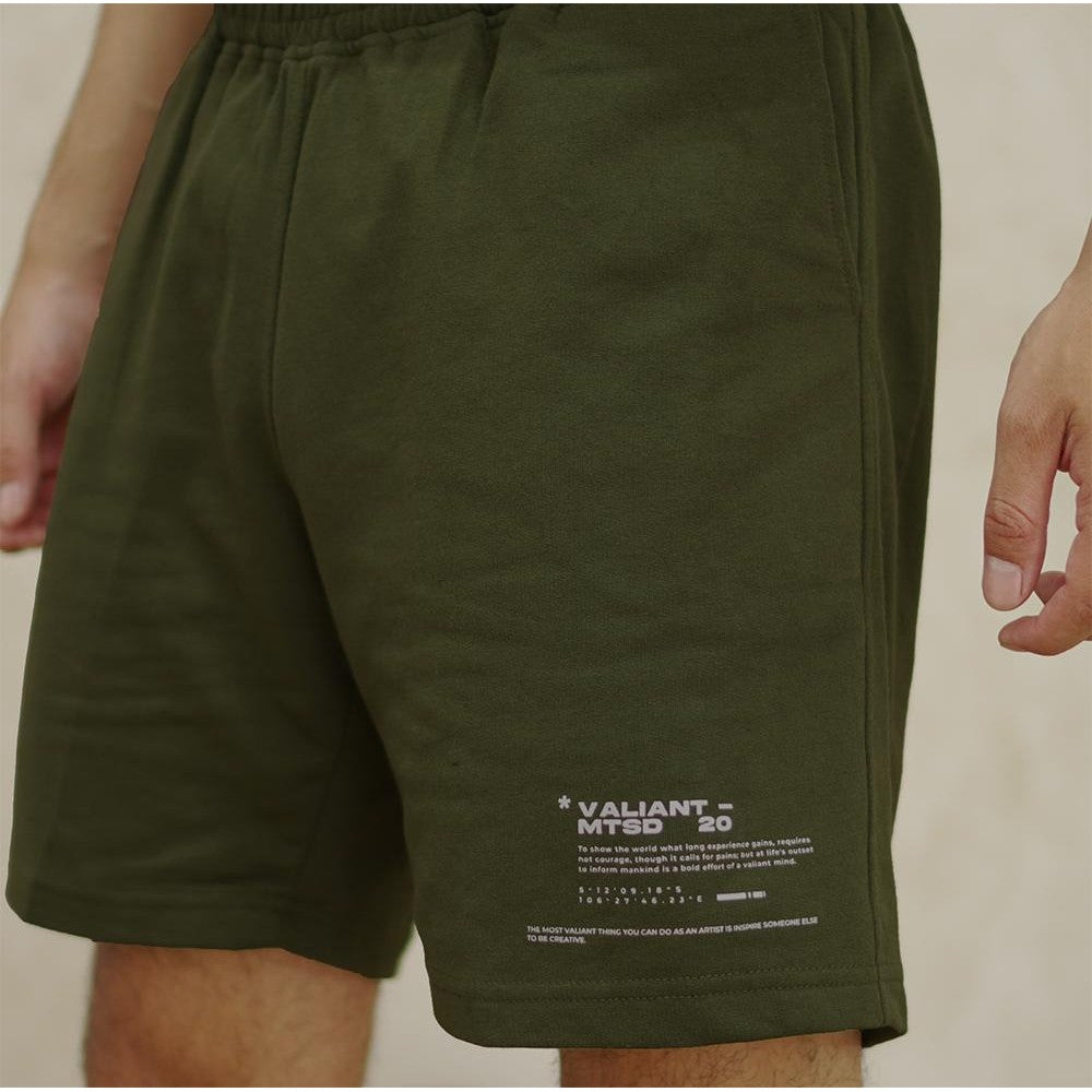 Matsuda Celana Pendek Short Pants Kasual Valiant Olive