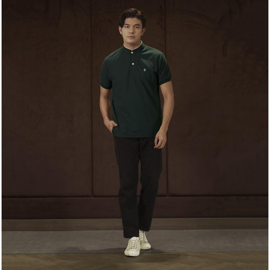 MATSUDA Kaos Pria Kerah Shanghai Yame DK Slate