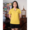 MATSUDA Kaos Polo Shirt Wanita Kerah Eve Kuning Bamboo